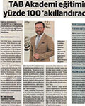 TAB Gıda Co-CEO Gökhan Asok's Interview Published in Dünya Newspaper